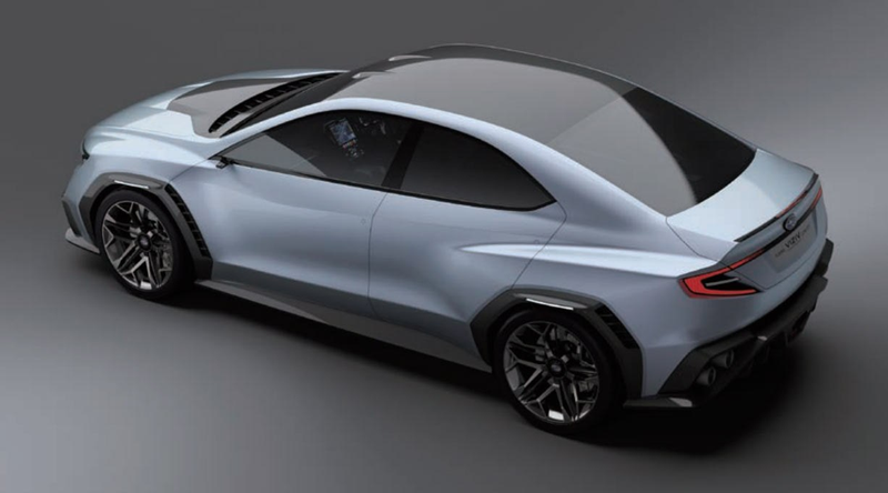 Illustration for article titled The Subaru Viziv Performance Concept Is A Next-Gen WRX With Even More Angles